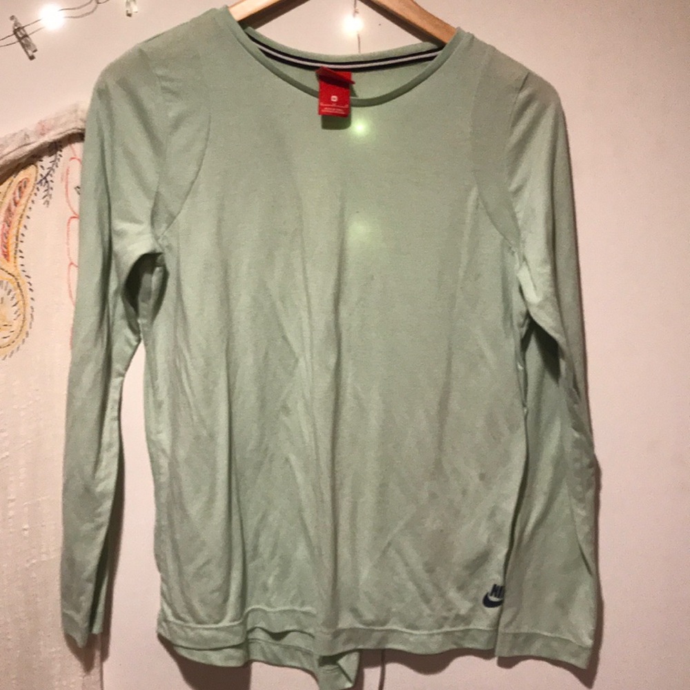 Turquoise running top